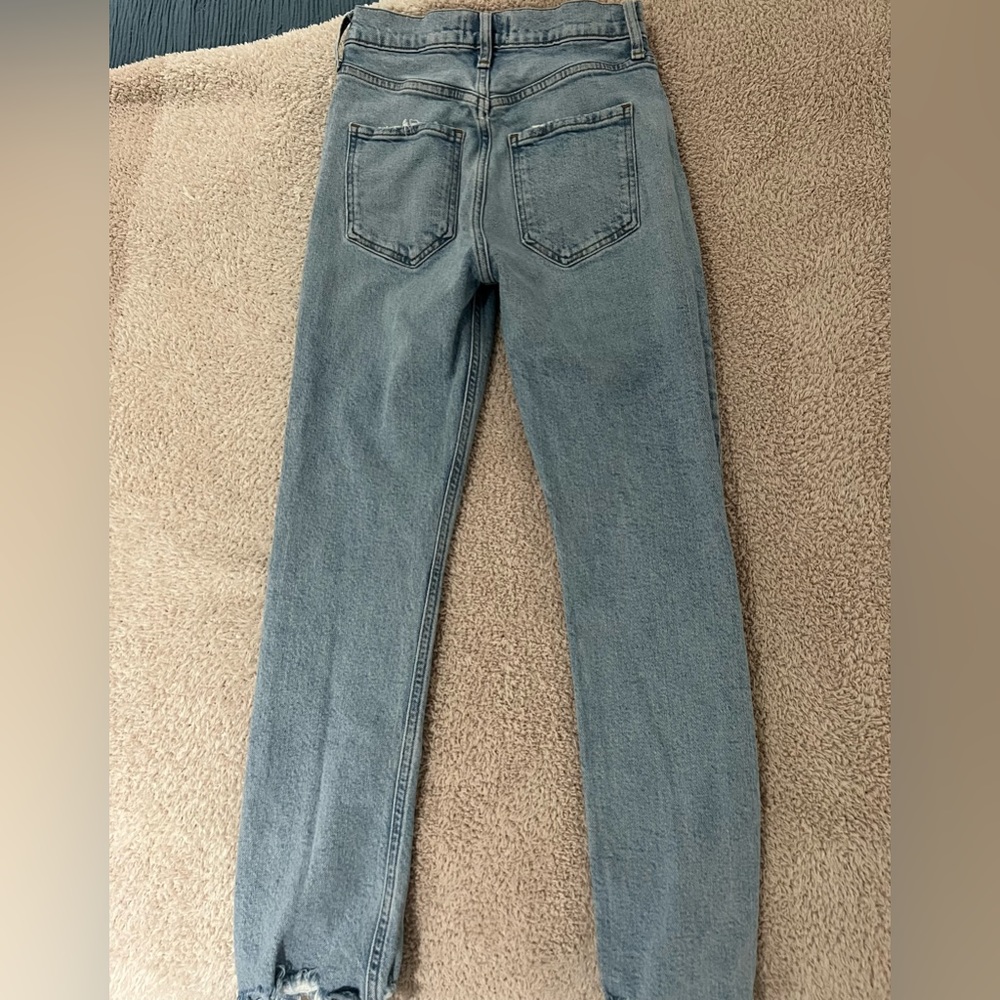 Agolde Riley High Rise Crop Jeans - Picture 5 of 7